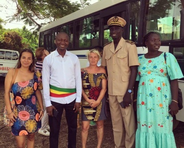 Nio Far dans la délégation des Préfets du département