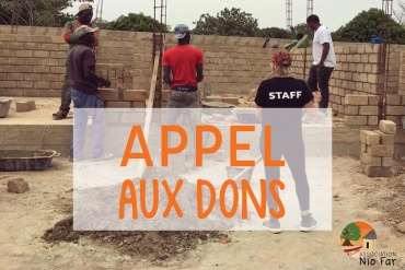 Appel aux dons !