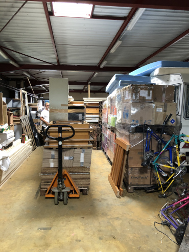 Départ du container J-1