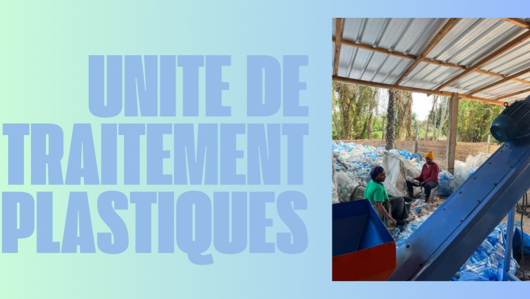J-1 avant l’inauguration officielle de l’Unité de Traitement des déchets Plastiques